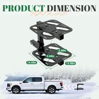 Adjustable Folding Car Hitch Ski Rack 2  Hitch Receiver Lightweight Easy Access