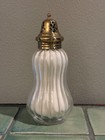 Vintage Est  e Lauder Youth-dew Dusting Powder Glass Shaker Gold Tone Top 4 Oz