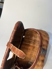Vintage Creel 14  X 7  Fish Basket Made In British Hong Kong