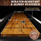 Rustic 9 Foot Barrington Wooded Shuffleboard Indoor Family Game Table New