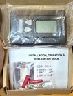 Digital Rv Thermostat 9430-338 Black Wall Mounted Heat Cool Control new Open Box