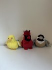 Ganz Webkinz Lil  Kinz Lot Cardinal Chickadee Canary New Sealed Unused Code