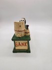 Cast Iron Mechanical Bank Panda Working By Bits   Pieces Heavy