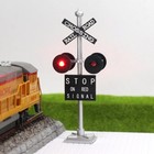 Evemodel Ho Scale Railroad Crossing Signal 4-leds With Flash Circuit Board