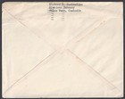 Cambodia Us 1953 Franked Cambodia Stamps Tied Washington Dc Diplomatic Pouch Mai