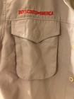 Old North State 208 Boy Scouts Bsa Patches Vented Back Shirt Men s Size Small Ec