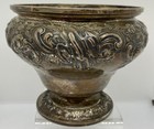 Marquand Coin Silver Ball Tompkins Black Ny Footed Compote Bowl