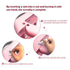 Pink Toddler Potty Training Seat Ladder Step Toilet Girl Chair Infant Kids Bathr