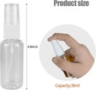 2 Pack Spray Bottle  1 Oz 30ml Small Plastic Bottles  Travel Size    
