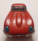Vintage 1960   s Bandai Japan Tin Friction Jaguar Xk-e Xke Toy Car 8    Clean Works