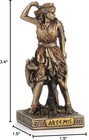 Artemis Greek Goddess Resin Miniature Figurine Painted Polystone