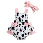 Baby Girl Mouse Birthday Outfit 1st 2nd Birthday Cake 12-18 Months Pink Cow