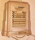 Vintage 1940s Arvin Model 213 Space Heater Art Deco Noblitt-sparks Fan Forced