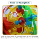 3d Maze Ball Rolling Bead Toy 100 Levels Kids Focus Training Intelligence Ball
