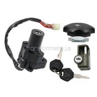 Fits 1996-24 Suzuki Dr650se Ignition Switch Fuel Gas Cap Lock Keys 3700004812