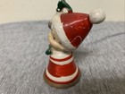Vintage Lefton Porcelain Christmas Pixie Elf Bell Japan