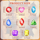 Marforever 100 Pcs Toy Gems Pirate Treasure Jewels Acrylic Diamonds
