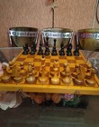 Vintage Wooden Semenovsky Chess Set Soviet Ussr   169 