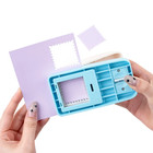 Rectangular Postage Stamp Punch Lever Action Crafting Scrapbooking Supplies