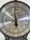 Vintage Salter Family Scale No  46 Cast Iron Kitchen Scale - Rustic Decor