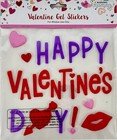 Love Bird Decoration Window Sticker Gel Cling Hearts Valentines Day Spring