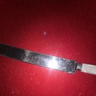 Vtg Sheffield Wedding Cake Serrated Knife Pink Mother Of Pearl Handle England