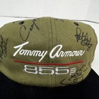 Vintage 90s Tommy Armour 855 Golf Club Hat Cap Autographed Green Excellent