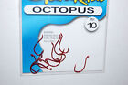Gamakatsu Octopus Hook Size 8 10 Per Pack   02306 Red Trout Hooks