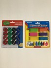 1 Set Of Simplify Pencil Sharpener And Bazic Pencil Eraser Multi-color