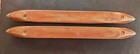 Set Of Two Draper Tru-mold Vintage 16 5  Wooden Weaving Loom Boat Shuttles