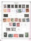 Collection  Portugal Part A Scott Pages  1870 1927  Cat  178  Mint   Used