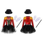 Dress Mesh Tutu Leotard Girls Long Sleeve Kids Tassel Shoulder Dancewear Sequin