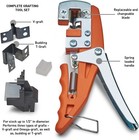 Standard Fruit Tree Grafting Tool Set Three Graft Types V  Omega And T-graft