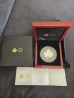 2024 Canada 5 Oz Silver Maple Leaves In Motion Rhodium Plated