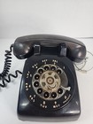 Vintage Western Electric Bell System Black Rotary Dial Phone  untested 