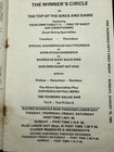 1982 Vintage Harness Horse Racing Program Foxboro Ma  Defunct Raceway