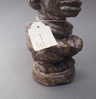 Fine Old Heavy Unusual West African Mende Sierra Leone Stone Nomoli Figure Label