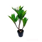 2 25 Ft Cream Fuchsia Artificial Plumeria Flower Tree For Indoor Outdoor Garden