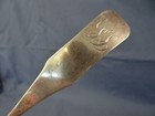 Early Coin Silver Pr  Of Table Spoons 9  By Davis   Brown Boston C1810 To 1814
