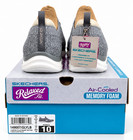 Skechers Women s Relaxed Fit Air-cooled Memory Foam Gray  blue Sneakers 149007