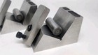 Pair Of Machinist V Blocks Fixtures 30 Degrees Jig Angle Block And Clamps 
