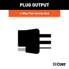 Vehicle Side Custom 4 Pin Trailer Wiring Harness  Wiring  Hook  Compatible