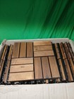 30 Pcs Interlocking Deck Tiles  12 x12  Waterproof Acacia Wood Patio Tiles    