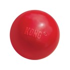 Kong Ball With Hole - Durable Dog Fetch Toy For Training  Small  Red 