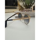 Jimmy Choo Black   Gold Cat-eye Sunglasses