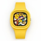 Pokemon Pikachu Kids Wrist Watch Yellow Silicone