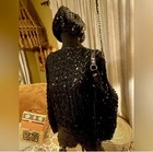 Vintage 70   s 4 Piece Sequin Hot Pants Set Size 8