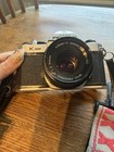 Vintage Asahi Pentax K1000 35mm Slr Film Camera W  Smc Pentax-m 50mm F 2 Lens