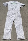 Vintage Herules Herringbone Coveralls Mens 40x30 Ohio University 50s Chainstitch