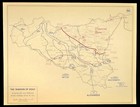 Wwii Battle Of Sicily Map Operation Husky Allied Invasion World War 2 Vintage